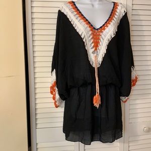 *NWT* Black Beach Coverup